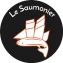 Logo Le Saumonier représentant un voilier et un saumon