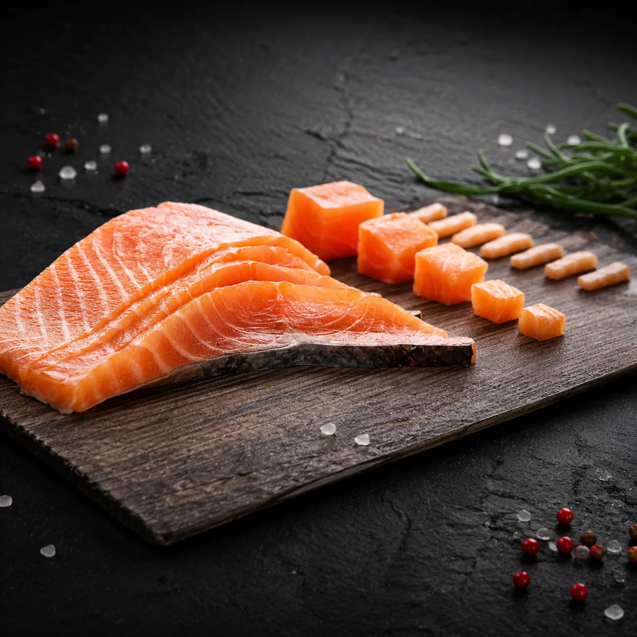 Presentation Saumon Fume