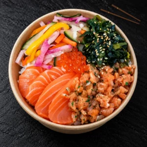 Chirashi saumon
